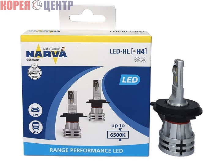 Лампа H4 (LED 12-24V 21W)18032X2 NARVA 