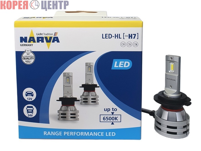 Лампа H7 (LED 12-24V 20W) 18033X2 NARVA 
